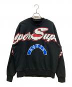 DIESELディーゼル）の古着「ロゴスウェット」｜ブラック