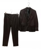 JOSEPH HOMMEジョゼフ オム）の古着「ウーステッドモックロディ セットアップスーツ」｜ブラウン
