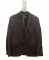 JOSEPH HOMME (ジョゼフ オム) ウーステッドモックロディ セットアップスーツ ブラウン サイズ:46：10000円