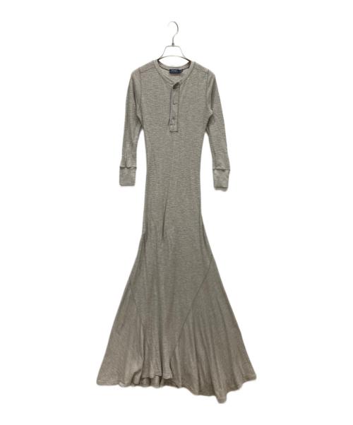 POLO RALPH LAUREN（ポロ・ラルフローレン）POLO RALPH LAUREN (ポロ・ラルフローレン) トリムヘンリードレス グレー サイズ:XSの古着・服飾アイテム