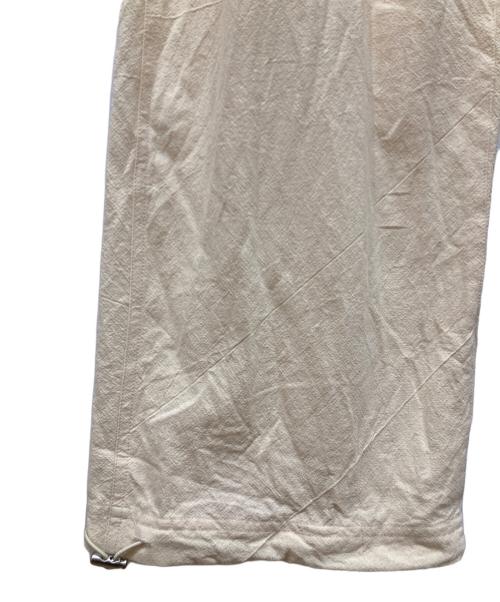 Sea Room lynn（シールームリン）Sea Room lynn (シールームリン) クレープコットンワークサロペット ベージュ サイズ:Mの古着・服飾アイテム