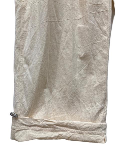 Sea Room lynn（シールームリン）Sea Room lynn (シールームリン) クレープコットンワークサロペット ベージュ サイズ:Mの古着・服飾アイテム