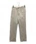 RRL（ダブルアールエル）の古着「リペア加工リネン混パンツ」｜アイボリー