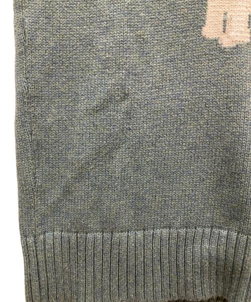 LAUREN RALPH LAUREN（ローレンラルフローレン）LAUREN RALPH LAUREN (ローレンラルフローレン) ドッグ刺繍クルーネックニット グリーン サイズ:Sの古着・服飾アイテム