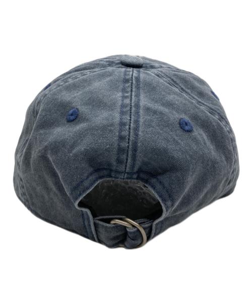 Acne studios（アクネ ストゥディオス）ACNE STUDIOS (アクネ ストゥディオス) Logo Cap ウォッシュ加工 6パネルベースボールキャップ グレー サイズ:OSの古着・服飾アイテム