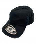 DIESELディーゼル）の古着「キャップ」｜ブラック