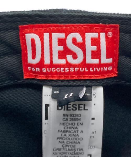 DIESEL（ディーゼル）DIESEL (ディーゼル) キャップ ブラックの古着・服飾アイテム