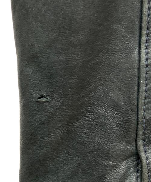 AVIREX（アヴィレックス）AVIREX (アヴィレックス) レザージャケット グリーン サイズ:XLの古着・服飾アイテム