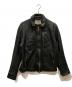AVIREX（アヴィレックス）の古着「レザージャケット」｜グリーン