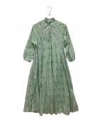 Ron Hermanロンハーマン）の古着「フェスティバルドレス」｜グリーン