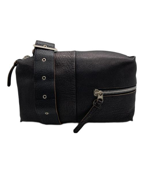 kawa-kawa（カワカワ）kawa-kawa (カワカワ) ショルダーバッグ ブラックの古着・服飾アイテム