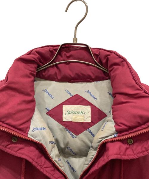 ST JOHN'S BAY（セントジョンズベイ）ST JOHN'S BAY (セントジョンズベイ) ダウンジャケット レッド サイズ:Ⅼの古着・服飾アイテム