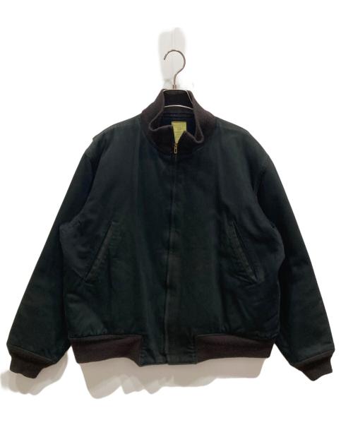 BUZZ RICKSON'S（バズリクソンズ）Buzz Rickson's (バズリクソンズ) タンカースジャケット ブラック サイズ:42の古着・服飾アイテム