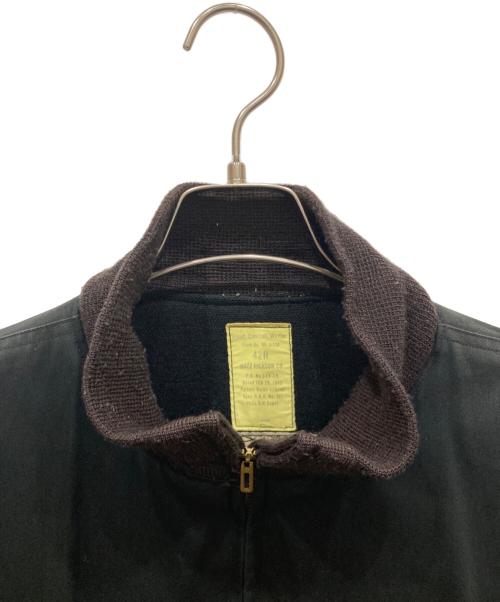 BUZZ RICKSON'S（バズリクソンズ）Buzz Rickson's (バズリクソンズ) タンカースジャケット ブラック サイズ:42の古着・服飾アイテム