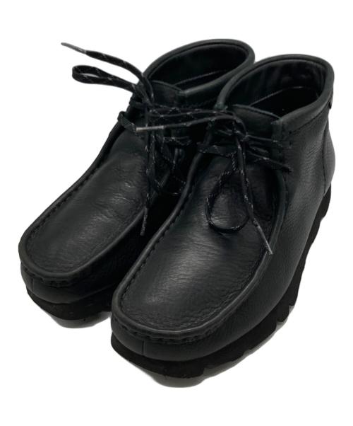 CLARKS（クラークス）CLARKS (クラークス) ワラビーブーツ ブラック サイズ:25.5の古着・服飾アイテム