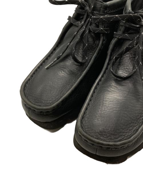 CLARKS（クラークス）CLARKS (クラークス) ワラビーブーツ ブラック サイズ:25.5の古着・服飾アイテム