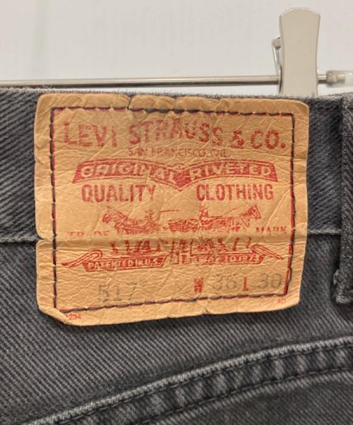 LEVI'S（リーバイス）LEVI'S (リーバイス) 517ブラックブーツカットデニムパンツ ブラック サイズ:SIZE W36×L30の古着・服飾アイテム