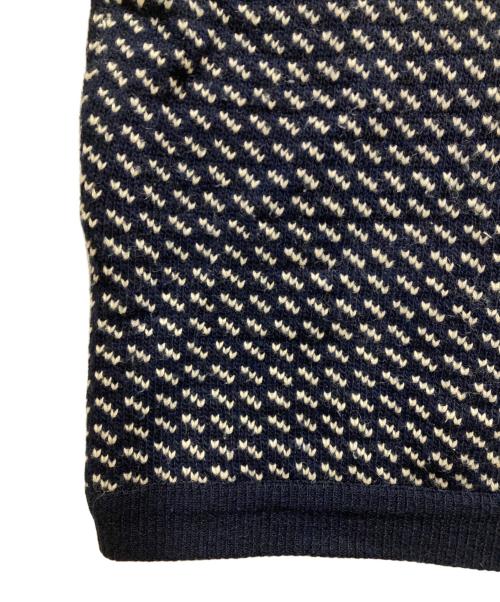 L.L.Bean（エルエルビーン）L.L.Bean (エルエルビーン) 80’ｓバーズアイニット ネイビー サイズ:SIZE Lの古着・服飾アイテム