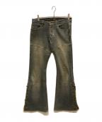 TORNADO MARTトルネードマート）の古着「フレアデニム」｜インディゴ