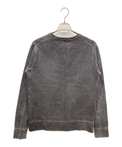 R.H.Vintage（ロンハーマン・ヴィンテージ）R.H.Vintage (ロンハーマン・ヴィンテージ) エイジングクルーネックスウェット グレー サイズ:SIZE Mの古着・服飾アイテム