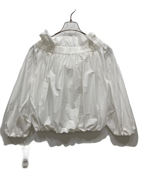 FRAY ID（フレイ アイディー）FRAY ID (フレイ アイディー) 25SS オフショルパフスリーブブラウス ホワイト サイズ:FREE 未使用品の古着・服飾アイテム