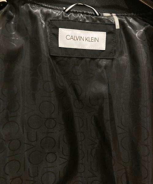 Calvin Klein（カルバンクライン）Calvin Klein (カルバンクライン) キルティングジャケット ブラック サイズ:XLの古着・服飾アイテム