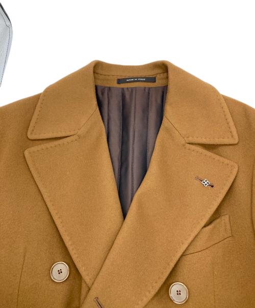 TAGLIATORE（タリアトーレ）TAGLIATORE (タリアトーレ) ダブルチェスターコート ポロコート ブラウン サイズ:46の古着・服飾アイテム