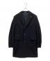 TAGLIATORE（タリアトーレ）の古着「カシミヤブレンドチェスターコート」｜ネイビー