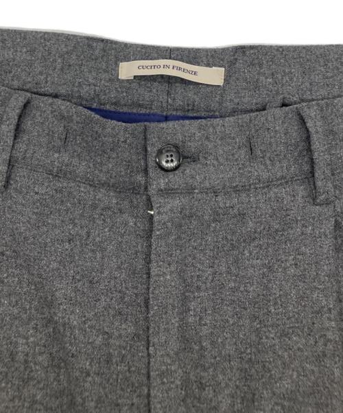 giab's ARCHIVIO（ジャブス アルキヴィオ）giab's ARCHIVIO (ジャブス アルキヴィオ) イージースラックス グレー サイズ:50の古着・服飾アイテム