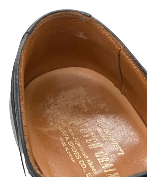 SCOTCH GRAIN（スコッチグレイン）SCOTCH GRAIN (スコッチグレイン) ストレートチップシューズ ブラック サイズ:25.5の古着・服飾アイテム