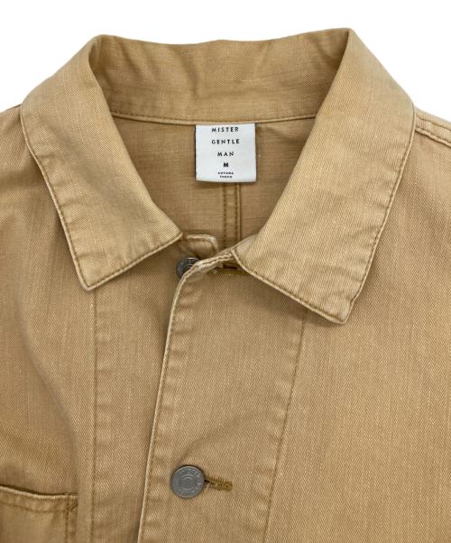 MISTER GENTLE MAN（ミスタージェントルマン）MISTER GENTLE MAN (ミスタージェントルマン) カバーオール ベージュ サイズ:Ⅿの古着・服飾アイテム