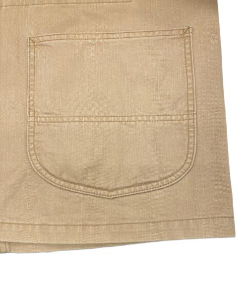 MISTER GENTLE MAN（ミスタージェントルマン）MISTER GENTLE MAN (ミスタージェントルマン) カバーオール ベージュ サイズ:Ⅿの古着・服飾アイテム