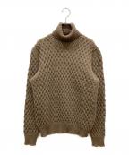 BAFYバフィー）の古着「タートルネックニット」｜ブラウン