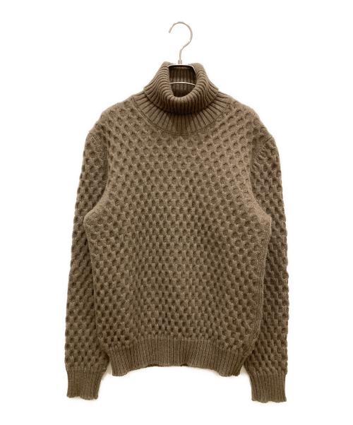BAFY（バフィー）BAFY (バフィー) タートルネックニット ブラウン サイズ:無しの古着・服飾アイテム