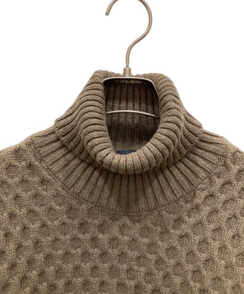 BAFY（バフィー）BAFY (バフィー) タートルネックニット ブラウン サイズ:無しの古着・服飾アイテム