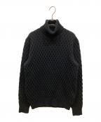 BAFYバフィー）の古着「タートルネックニット」｜ブラック