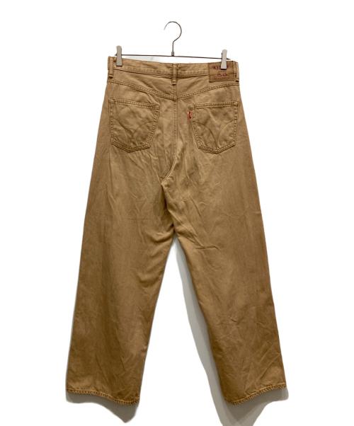Hysteric Glamour（ヒステリックグラマー）Hysteric Glamour (ヒステリックグラマー) 24AW ワイドデニムパンツ ベージュ サイズ:28の古着・服飾アイテム