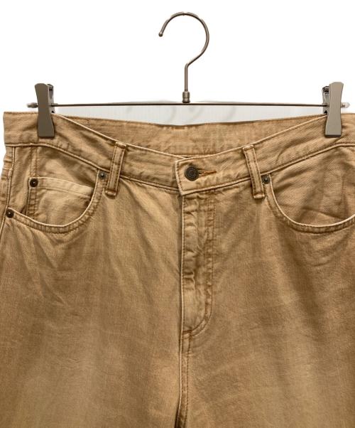 Hysteric Glamour（ヒステリックグラマー）Hysteric Glamour (ヒステリックグラマー) 24AW ワイドデニムパンツ ベージュ サイズ:28の古着・服飾アイテム