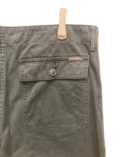 Hysteric Glamour（ヒステリックグラマー）Hysteric Glamour (ヒステリックグラマー) SOUND INSTRUCTIONS ブッシュパンツ ブラック サイズ:Ⅼの古着・服飾アイテム