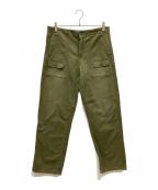 Hysteric Glamourヒステリックグラマー）の古着「SOUND INSTRUCTIONS ブッシュパンツ」｜オリーブ