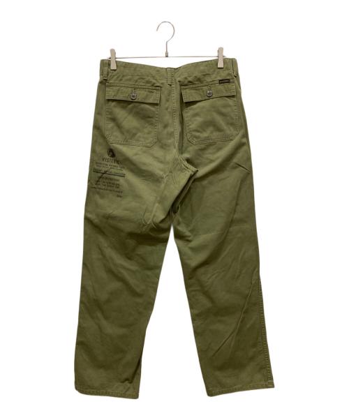 Hysteric Glamour（ヒステリックグラマー）Hysteric Glamour (ヒステリックグラマー) SOUND INSTRUCTIONS ブッシュパンツ オリーブ サイズ:Ⅼの古着・服飾アイテム