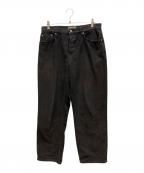 stussyステューシー）の古着「Washed Canvas Big OL」｜ブラック