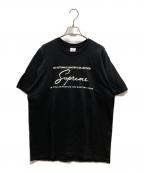 SUPREME×MARTINE ROSEシュプリーム×マーティン・ローズ）の古着「プリントTシャツ」｜ブラック