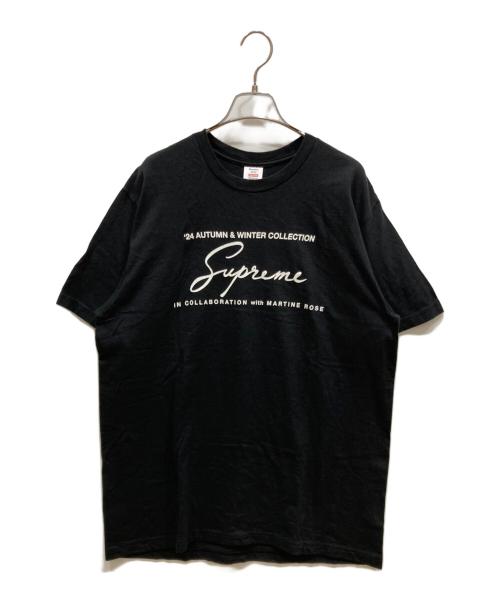 SUPREME（シュプリーム）Supreme (シュプリーム) Martine rose (マーティン・ローズ) プリントTシャツ ブラック サイズ:SIZE Mの古着・服飾アイテム