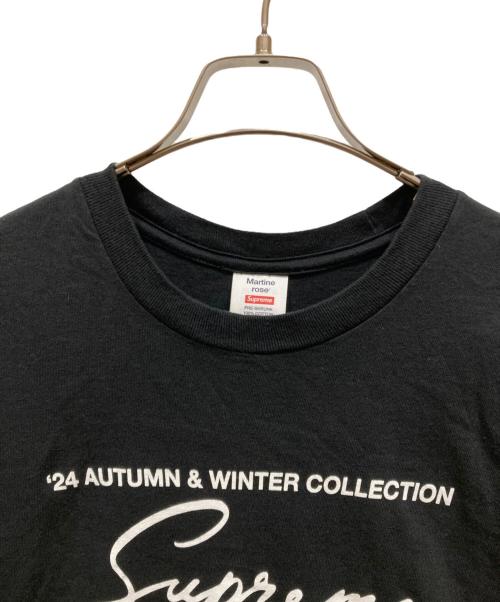 SUPREME（シュプリーム）Supreme (シュプリーム) Martine rose (マーティン・ローズ) プリントTシャツ ブラック サイズ:SIZE Mの古着・服飾アイテム