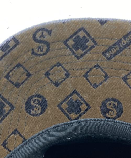 SUPREME（シュプリーム）SUPREME (シュプリーム) Flocked Denim Camp Cap ブラウンの古着・服飾アイテム