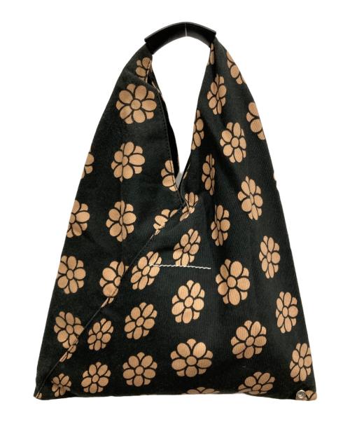 MM6 Maison Margiela（エムエムシックスメゾンマルジェラ）MM6 Maison Margiela (エムエムシックスメゾンマルジェラ) ジャパニーズハンドバッグ ブラック×ブラウンの古着・服飾アイテム