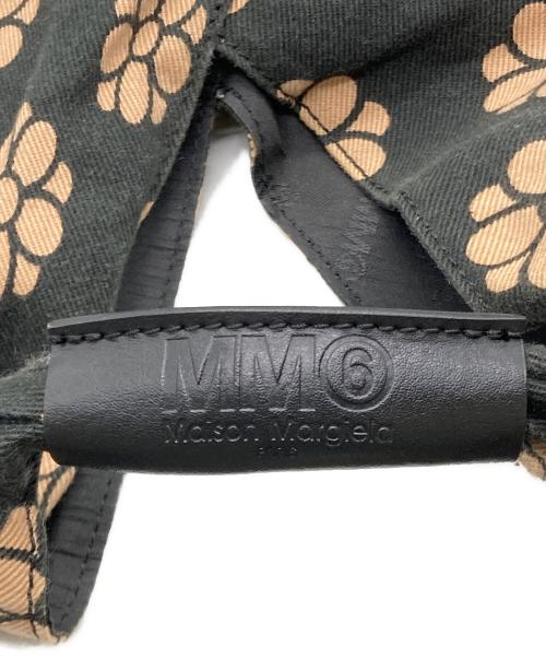 MM6 Maison Margiela（エムエムシックスメゾンマルジェラ）MM6 Maison Margiela (エムエムシックスメゾンマルジェラ) ジャパニーズハンドバッグ ブラック×ブラウンの古着・服飾アイテム