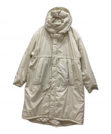 JEANASIS（ジーナシス）の古着「el/Monster Long Parka」｜ホワイト