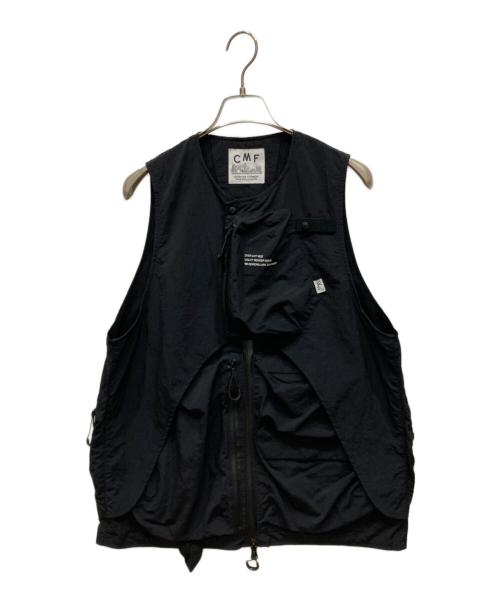 CMF OUTDOOR GARMENT（コンフィーアウトドアガーメント）CMF OUTDOOR GARMENT (コンフィーアウトドアガーメント) OVERLAY VEST ブラック サイズ:Sの古着・服飾アイテム